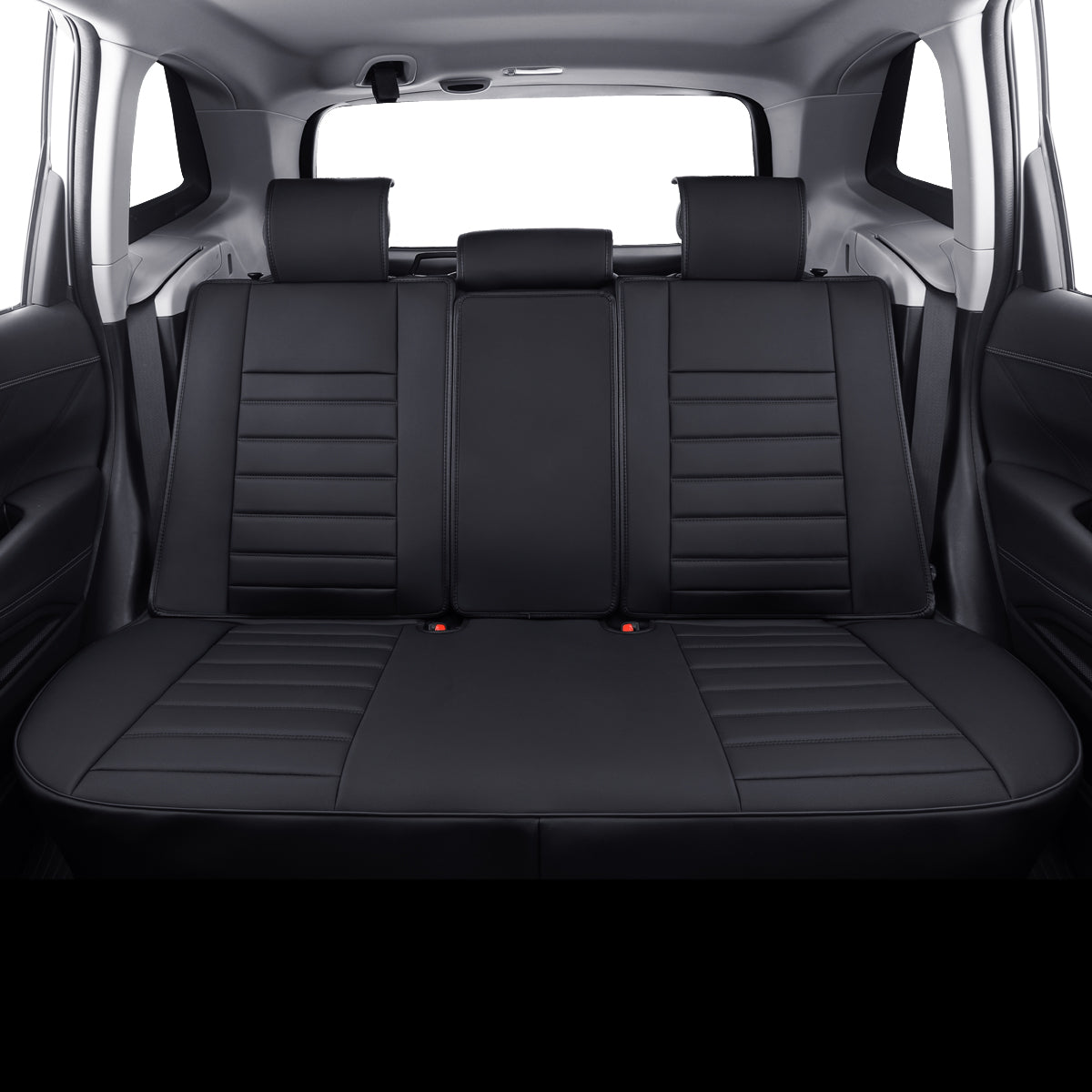 LUCKYMAN CLUB Subaru Forester Seat Covers Custom fit for 2014-2024 Outback and with Faux Leather Full Set Fit Premium Sport Wilderness Limited Touring Base with Waterproof