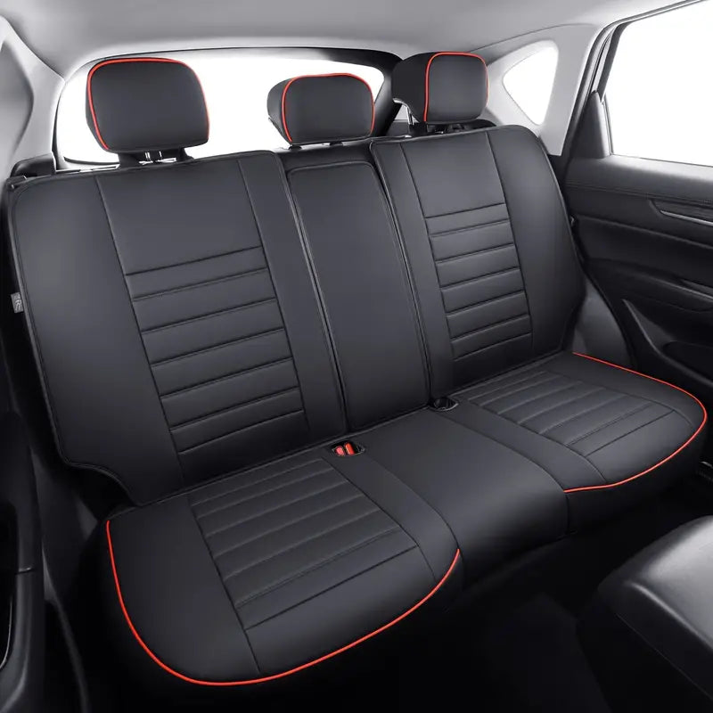 LUCKYMAN CLUB Mazda CX-5 Synthetic Leather Car Seat Cushion Protective Cover For 2016 2017 2018 2019 2020 2021 2022 2023 2024