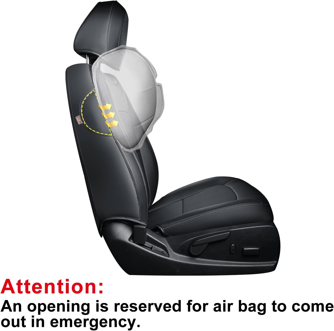 LUCKYMAN CLUB Chevy Colorado Seat Covers, fit for Colorado Canyon Crew Cab Z71 LT ZR2 Work Truck 2015 2016 2017 2018 2019 2020 2021 2022 with Faux Leather
