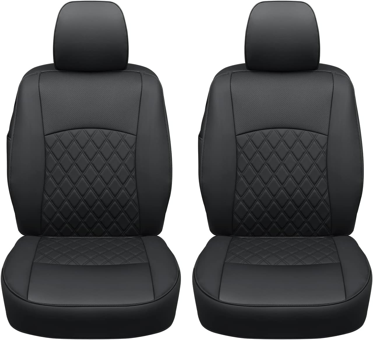 LUCKYMANCLUB Ram 1500Seat Covers,2011-2024,1500/2500/3500Crew Cab Waterproof Seat Covers FullSet, Custom Fit Ram Bighorn Laramie Limited Rebel Longhorn Pickup with 4/6 Split Rear Seat