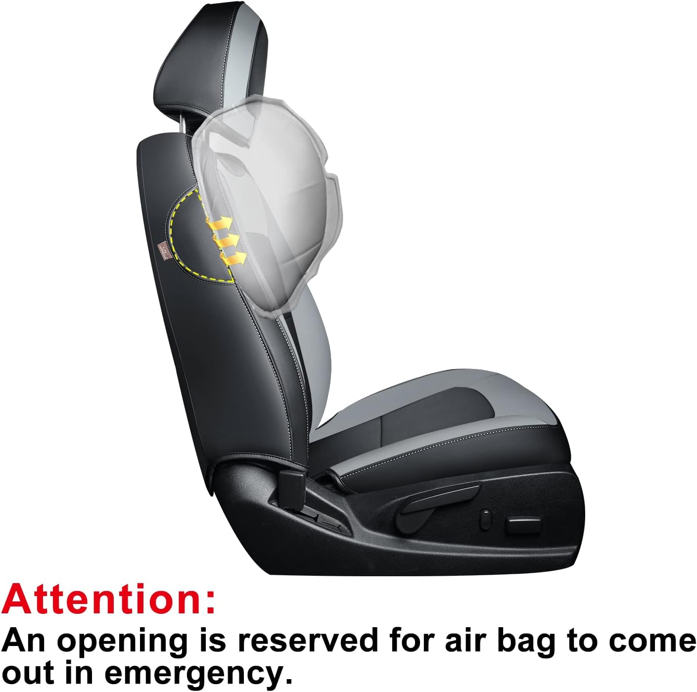 LUCKYMAN CLUB Chevy Colorado Seat Covers, fit for Colorado Canyon Crew Cab Z71 LT ZR2 Work Truck 2015 2016 2017 2018 2019 2020 2021 2022 with Faux Leather