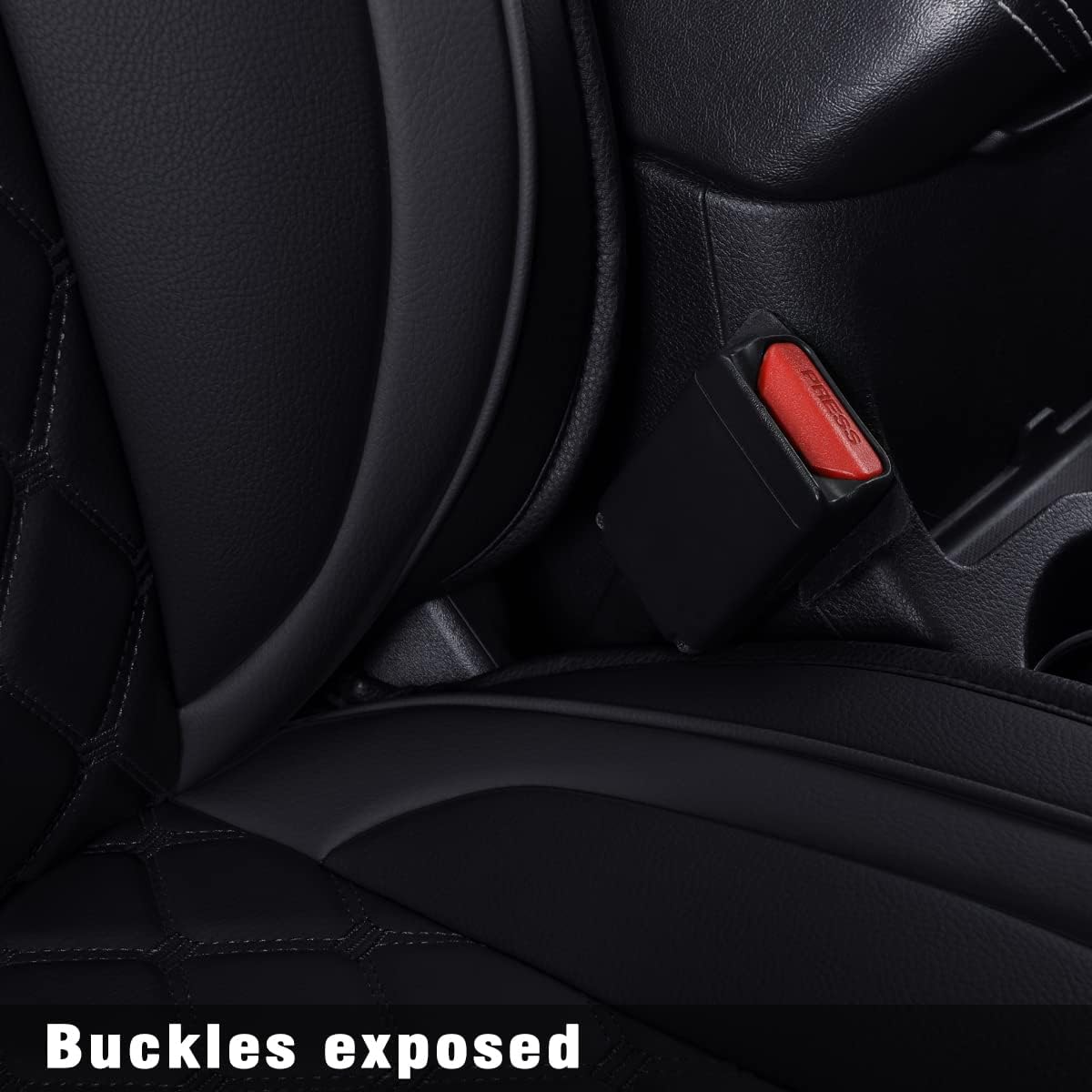 LUCKYMAN CLUB Jeep Cherokee Seat Covers fit for 2014-2023 Jeep Cherokee with Faux Leather All seasons are good Resist claw marks seat covers