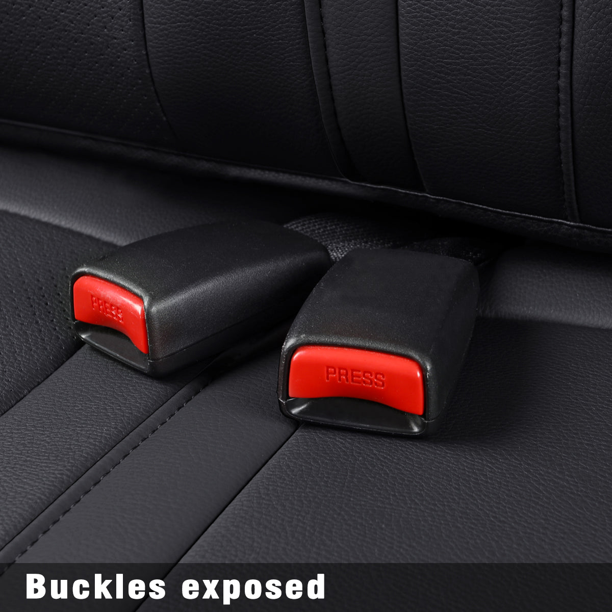 LUCKYMAN CLUB 2018-2024 Titan Seat Covers Waterproof leather Fit Nissan SV PRO-4X Platinum Reserve S SL Crew Caba and Extended Cab&Regular Cab truck seat cover