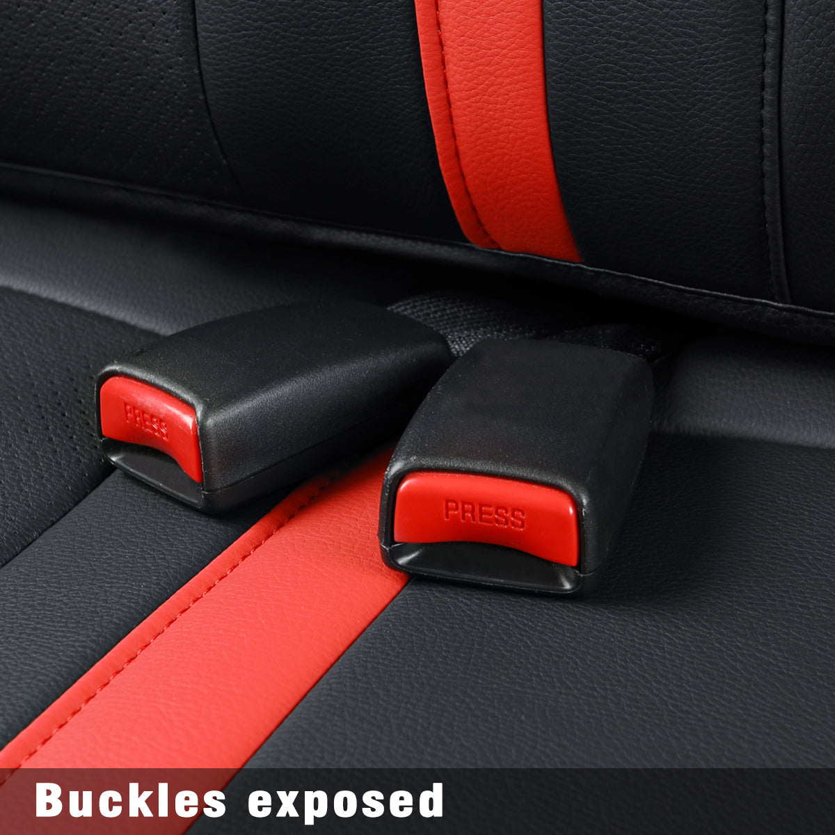 LUCKYMAN CLUB 2018-2024 Titan Seat Covers Waterproof leather Fit Nissan SV PRO-4X Platinum Reserve S SL Crew Caba and Extended Cab&Regular Cab truck seat cover