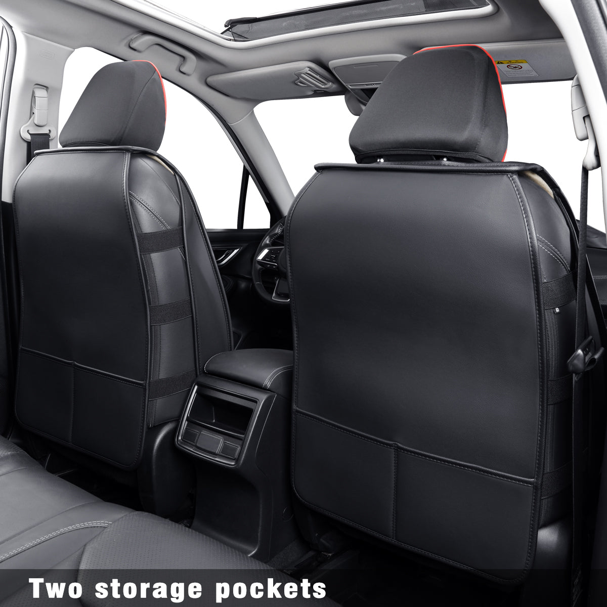 LUCKYMAN CLUB Subaru Forester Seat Covers Custom fit for 2014-2024 Outback and with Faux Leather Full Set Fit Premium Sport Wilderness Limited Touring Base with Waterproof
