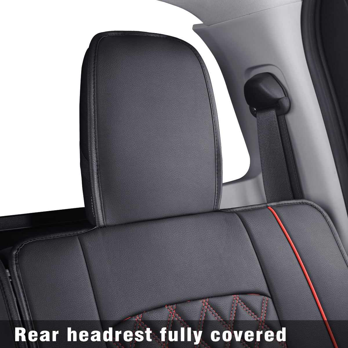 LUCKYMAN CLUB 2018-2024 Titan Seat Covers leather Fit Nissan .SV. PRO-4X. Platinum Reserve .S. SL. Crew Caba and Extended Cab&Regular Cab truck Waterproof seat cover
