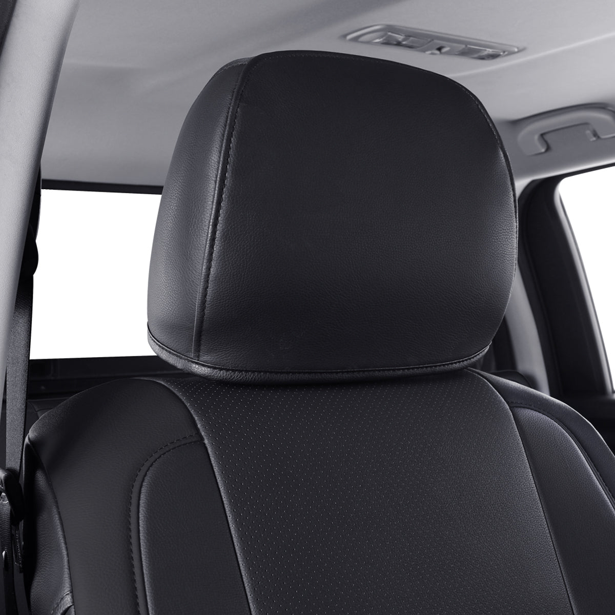 LUCKYMAN CLUB 2018-2024 Titan Seat Covers Waterproof leather Fit Nissan SV PRO-4X Platinum Reserve S SL Crew Caba and Extended Cab&Regular Cab truck seat cover