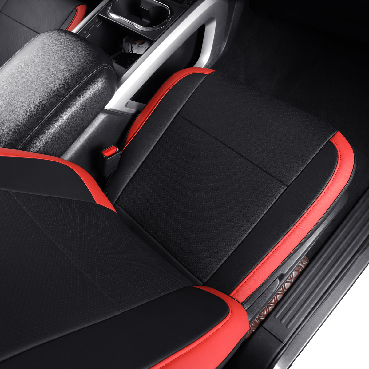 LUCKYMAN CLUB 2018-2024 Titan Seat Covers Waterproof leather Fit Nissan SV PRO-4X Platinum Reserve S SL Crew Caba and Extended Cab&Regular Cab truck seat cover
