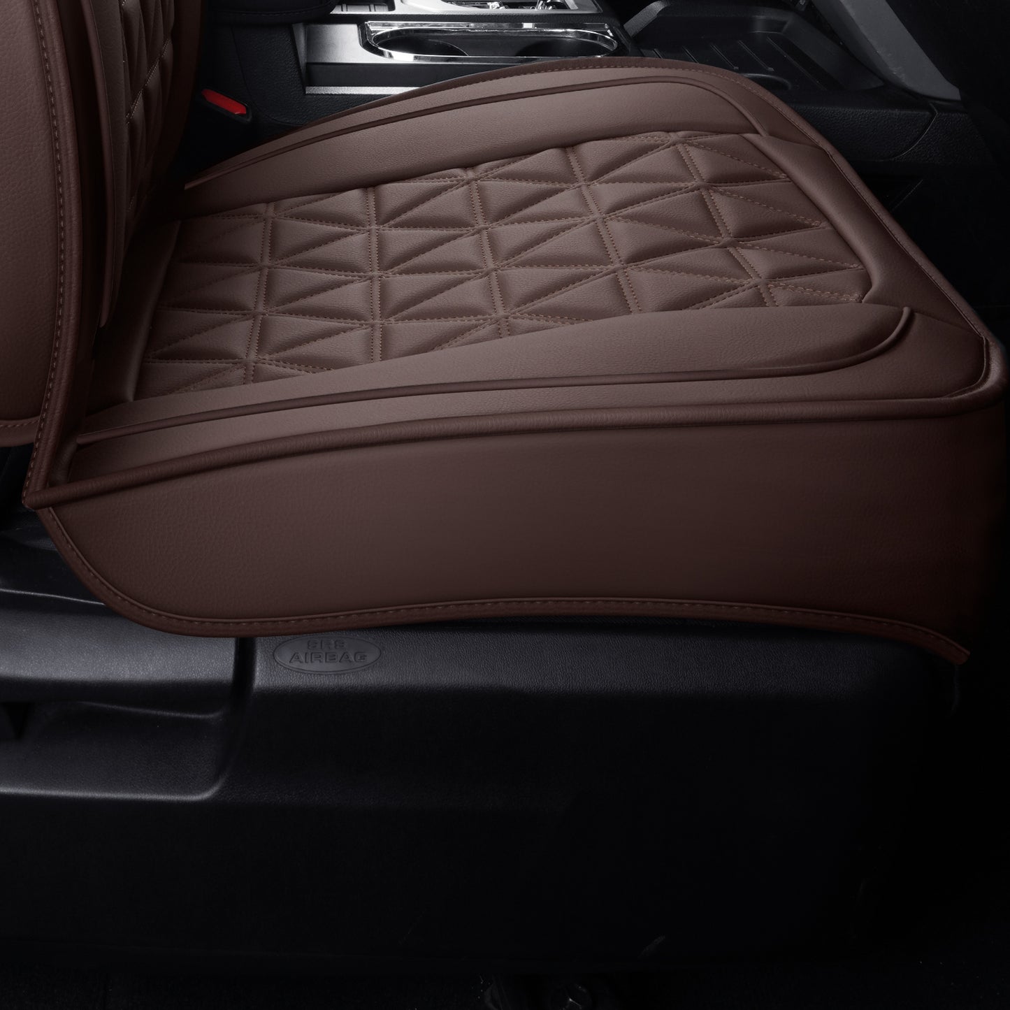 LUCKYMAN CLUB Tundra Seat Covers, Fit 2014-2021 Tundra Full Set Crew/CrewMax Cab, with Waterproof Faux Leather