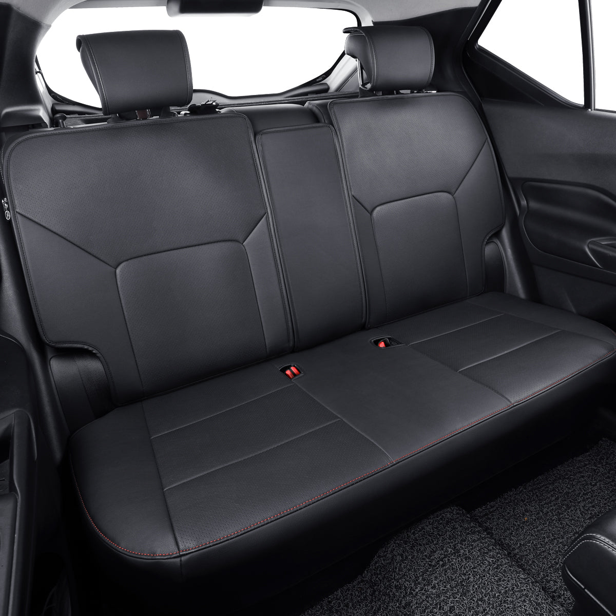 LUCKYMAN CLUB Nissan Kicks Seat Covers Custom,Fit 2018-2024 Kicks Seat Covers SV,SR,S,Front Set,Full Set,  Waterproof artificial leather seat cover