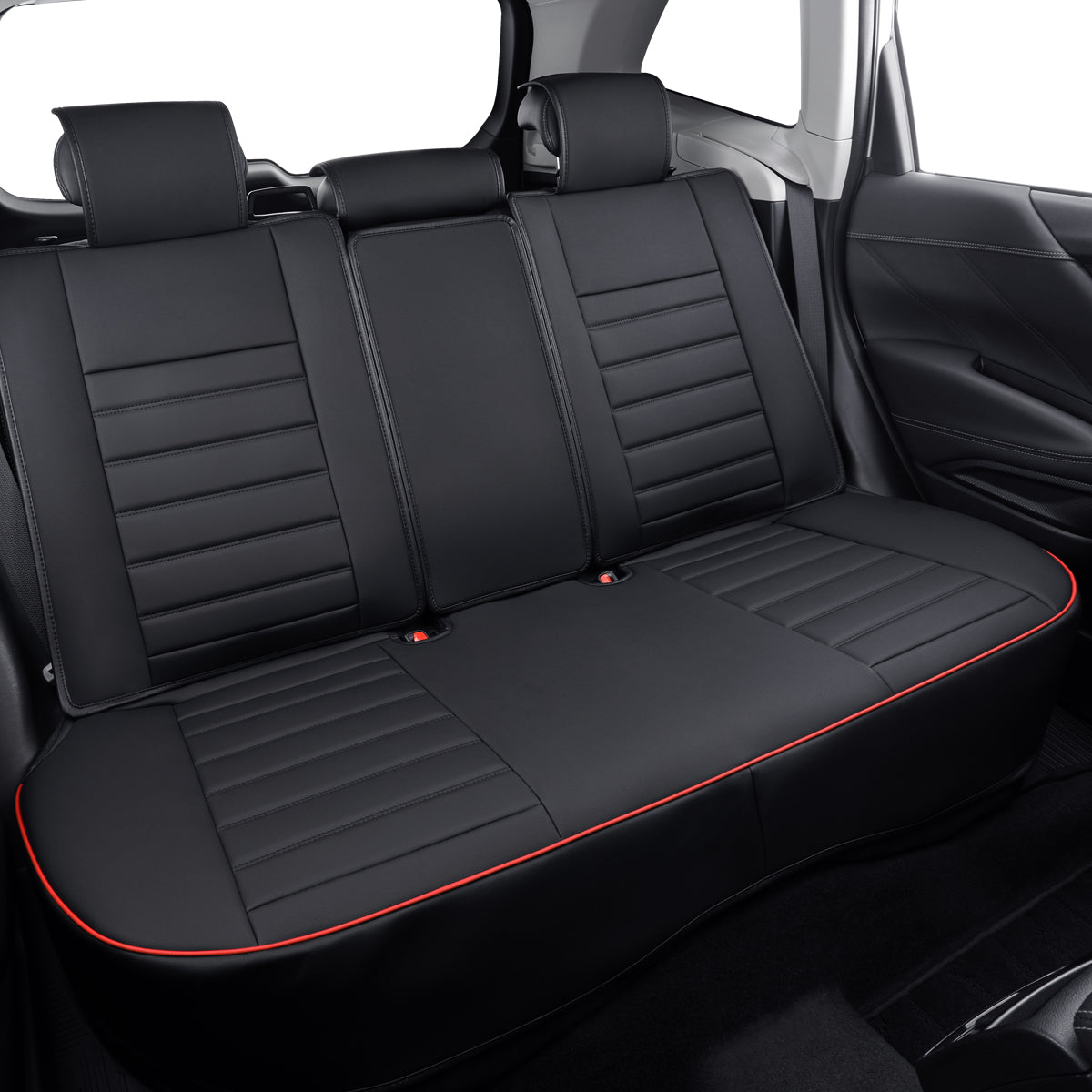 LUCKYMAN CLUB Subaru Forester Seat Covers Custom fit for 2014-2024 Outback and with Faux Leather Full Set Fit Premium Sport Wilderness Limited Touring Base with Waterproof