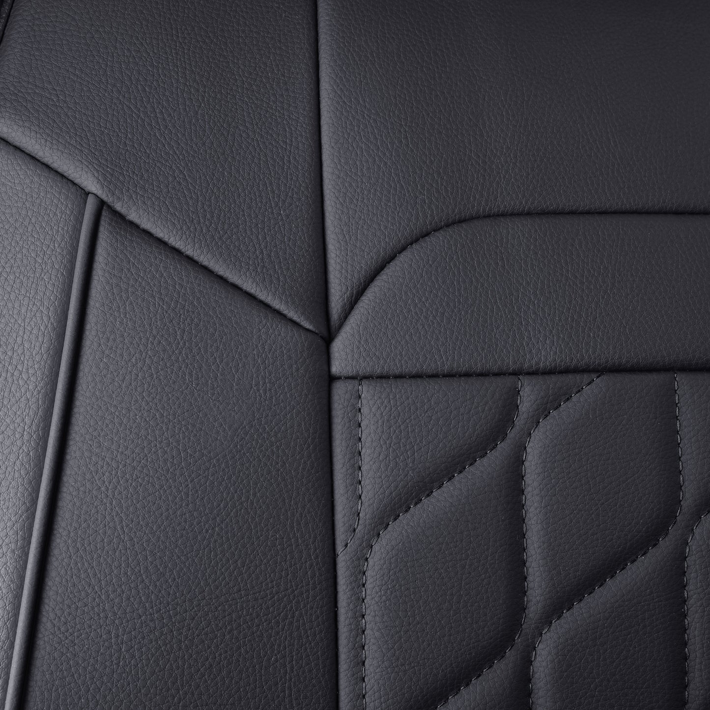 LUCKYMAN CLUB Ram 1500 Seat Covers Front and Back, Also Fit for Minority of The 2006-2020 Ram 2500 3500 Crew Cab& Quad Cab Pickup, with Faux Leather