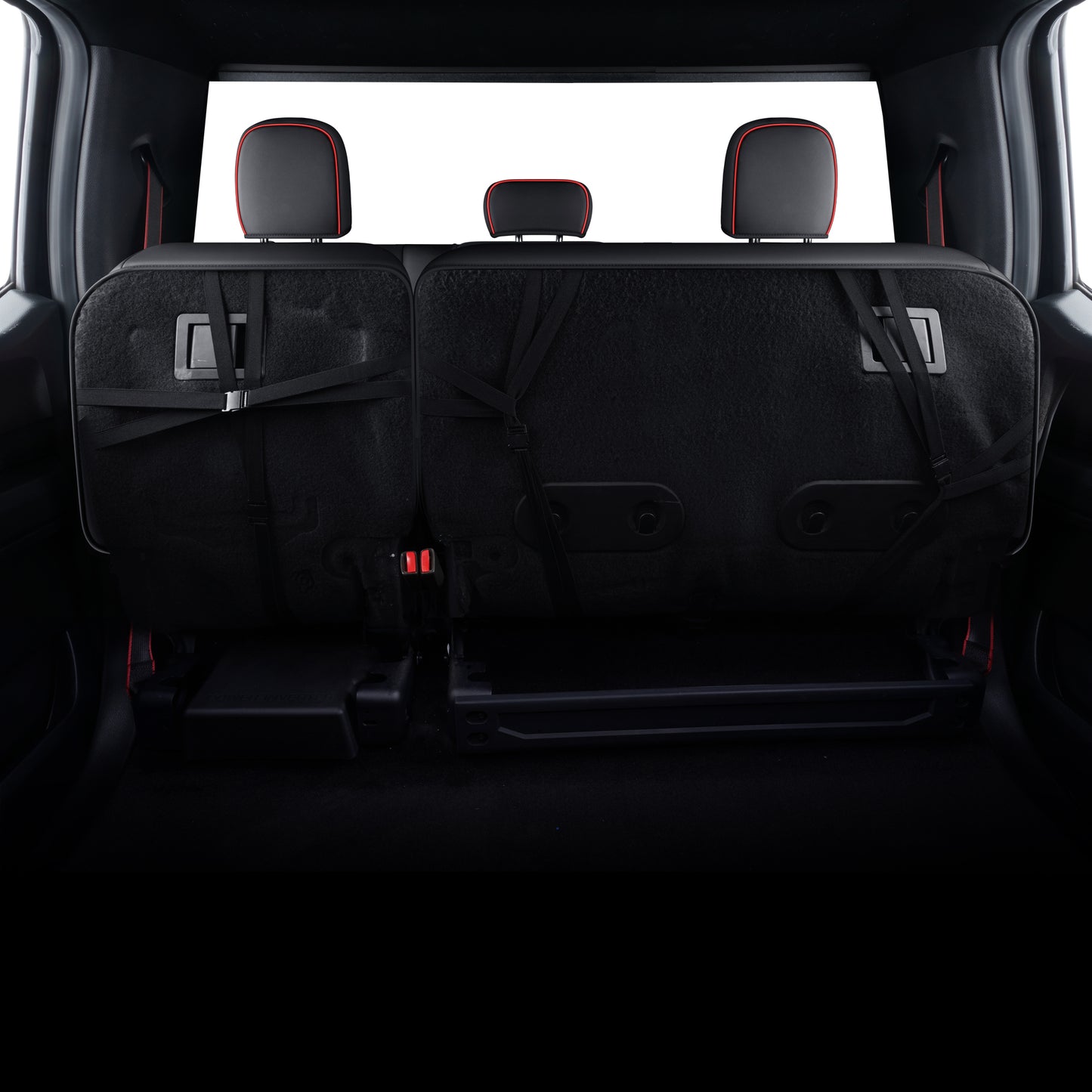 LUCKYMAN CLUB F150 Seat Covers For 2015-2024 F150 CrewCab&2017-2020 F250,F350,F450 CrewCab Waterproof Faux leather