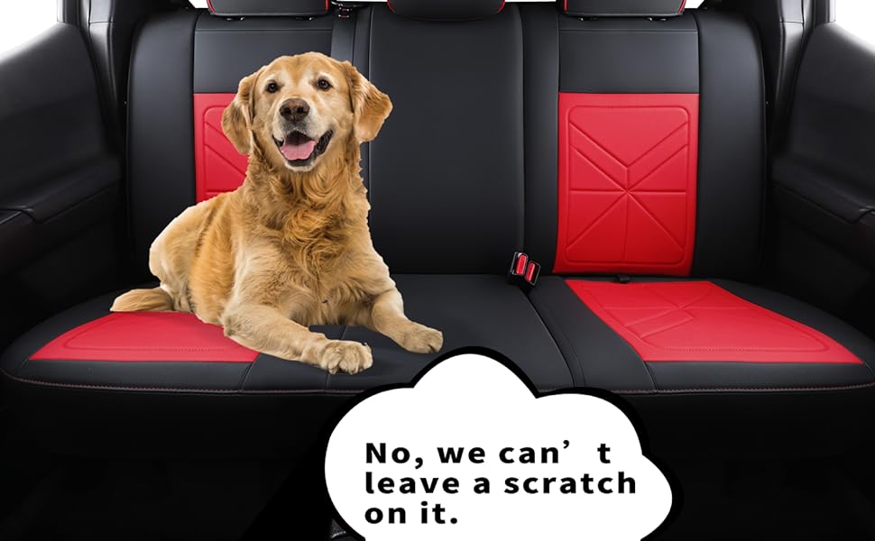 LUCKYMAN CLUB 2005-2023 Tacoma Seat Covers Custom Double Cab,Waterproof leather seat cover, all seasons including trims like SR, SR5, Limited, TRD Off Road, TRD Pro, TRD Sport, etc. comfortable and breathable