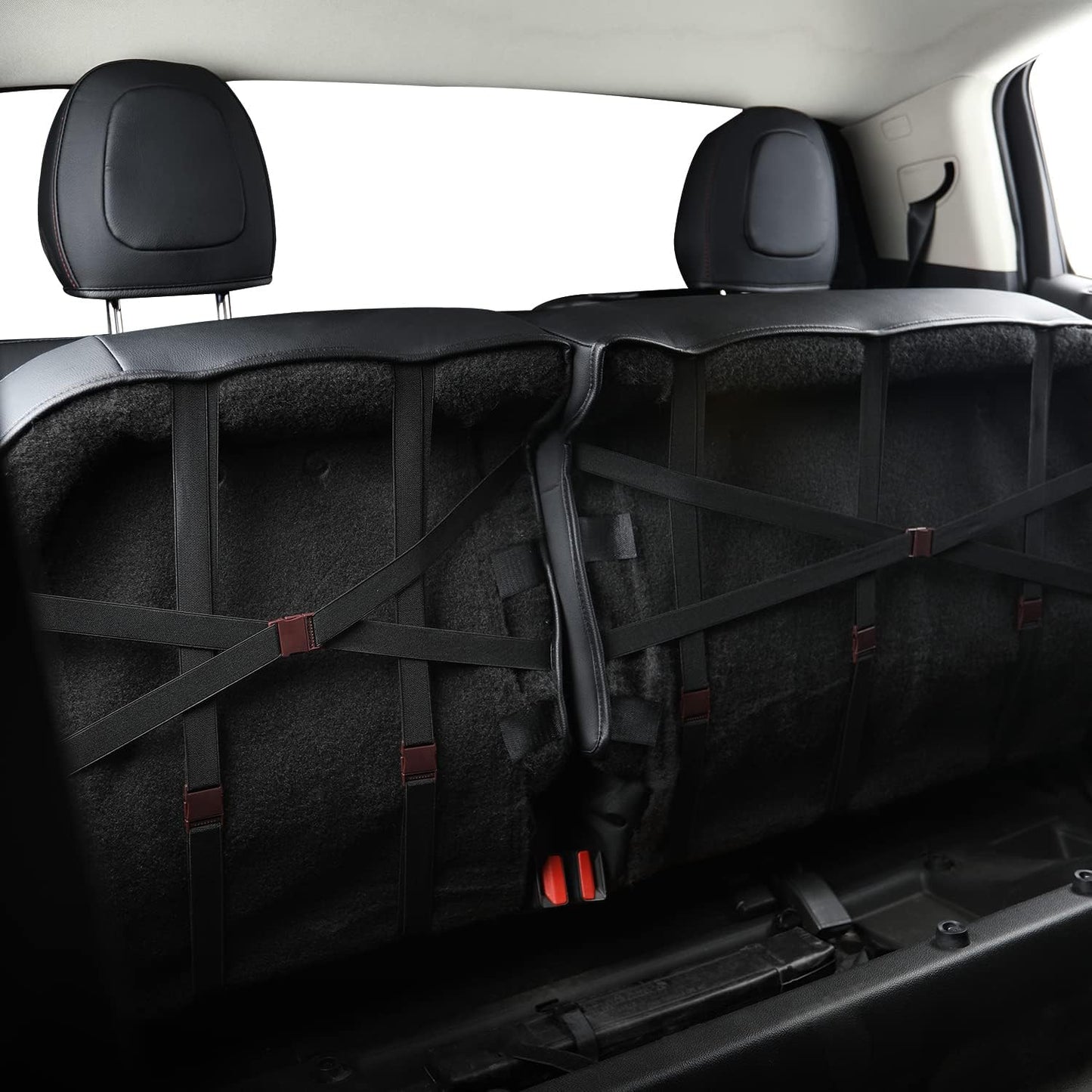 LUCKYMAN CLUB Chevy Colorado Seat Covers Full Set,fit for 2015-2022 Colorado Canyon Crew Cab Z71 LT ZR2 Work Truck with Water Proof Faux Leather