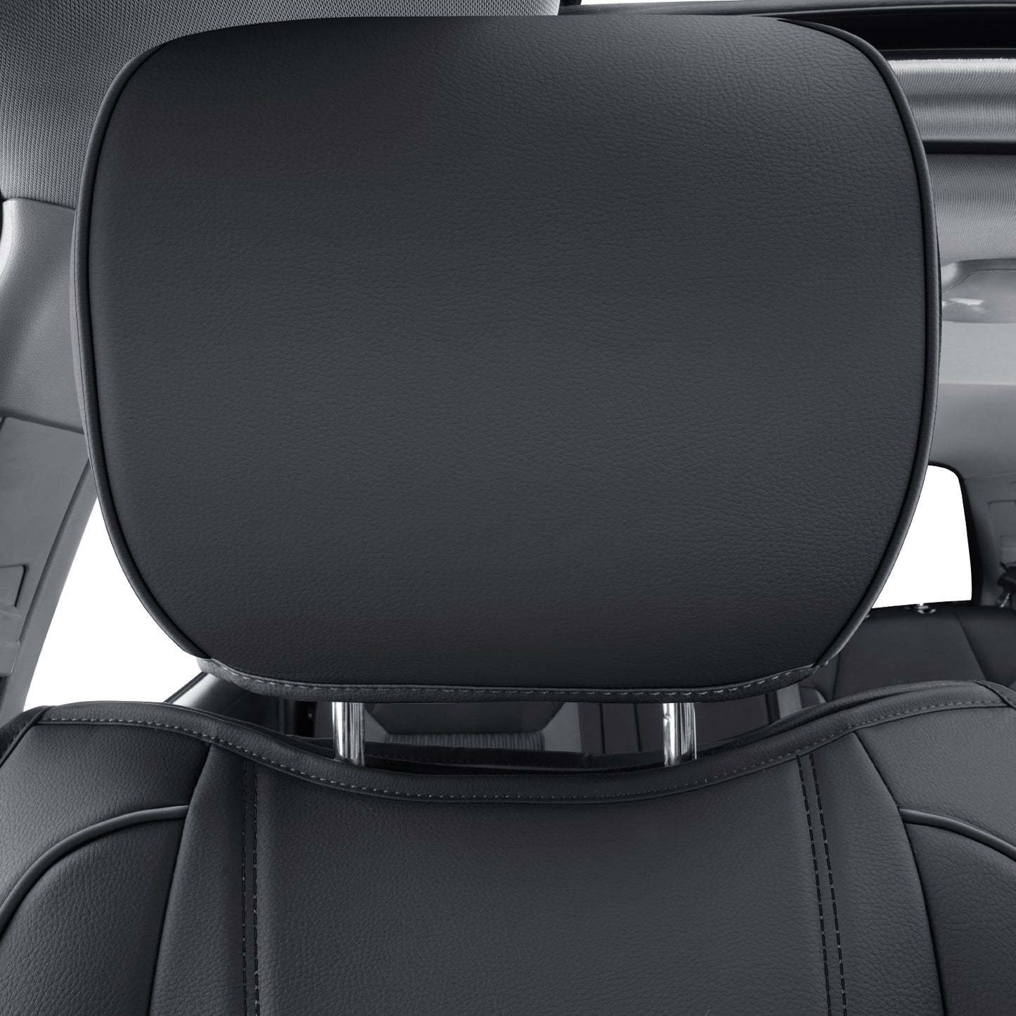 LUCKYMAN CLUB Tundra Seat Covers, Fit 2014-2021 Tundra Full Set Crew/CrewMax Cab, with Waterproof Faux Leather