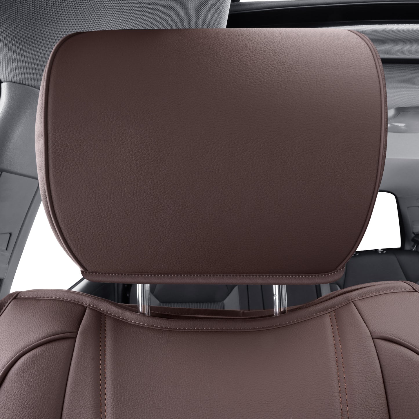 LUCKYMAN CLUB Tundra Seat Covers, Fit 2014-2021 Tundra Full Set Crew/CrewMax Cab, with Waterproof Faux Leather