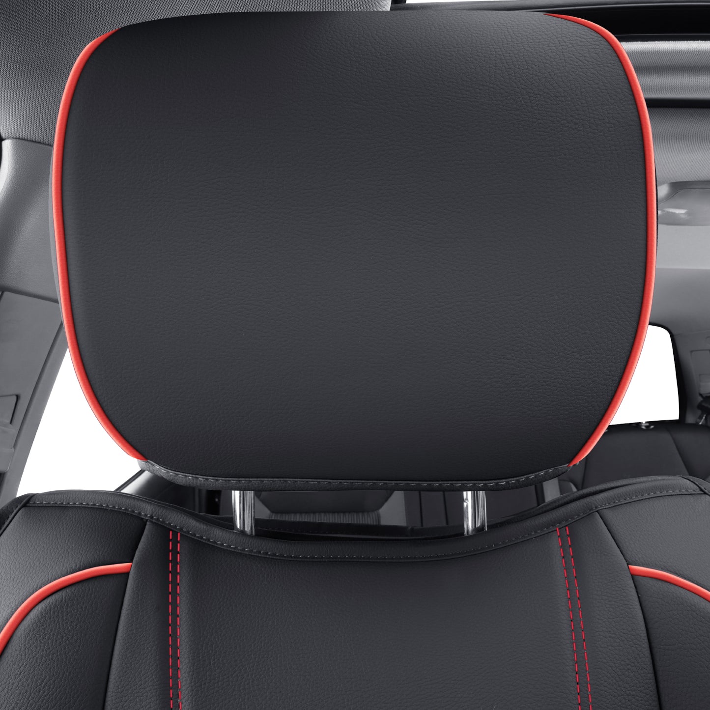 LUCKYMAN CLUB Tundra Seat Covers, Fit 2014-2021 Tundra Full Set Crew/CrewMax Cab, with Waterproof Faux Leather