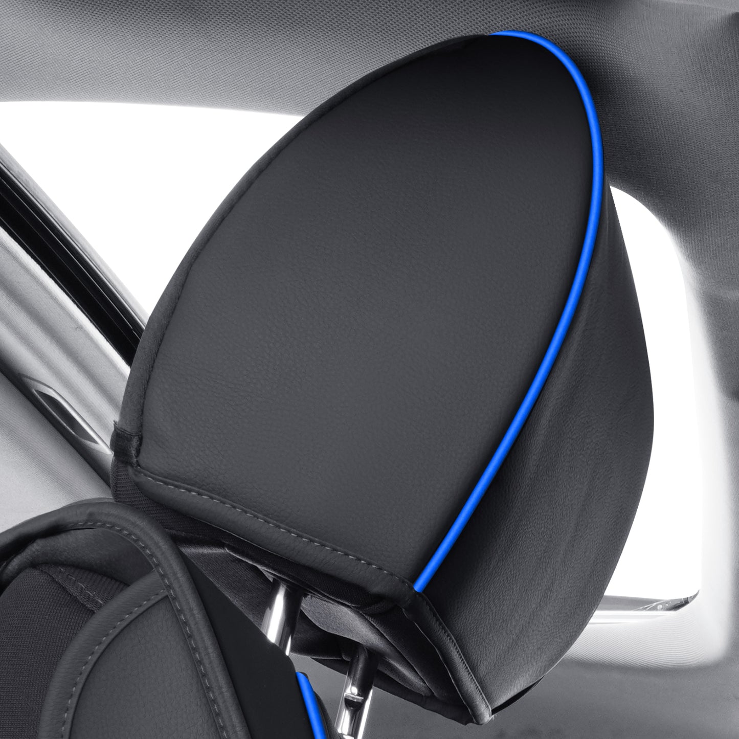 LUCKYMAN CLUB Tundra Seat Covers, Fit 2014-2021 Tundra Full Set Crew/CrewMax Cab, with Waterproof Faux Leather