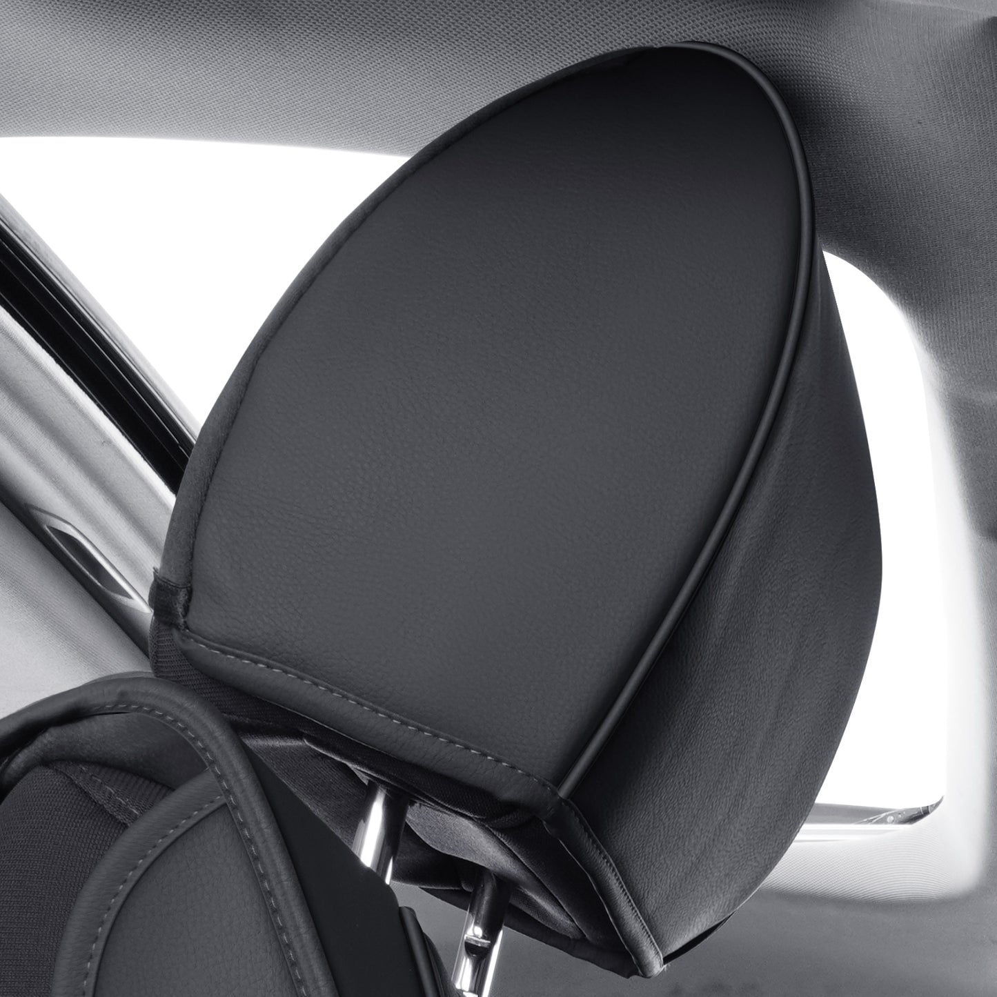 LUCKYMAN CLUB Tundra Seat Covers, Fit 2014-2021 Tundra Full Set Crew/CrewMax Cab, with Waterproof Faux Leather