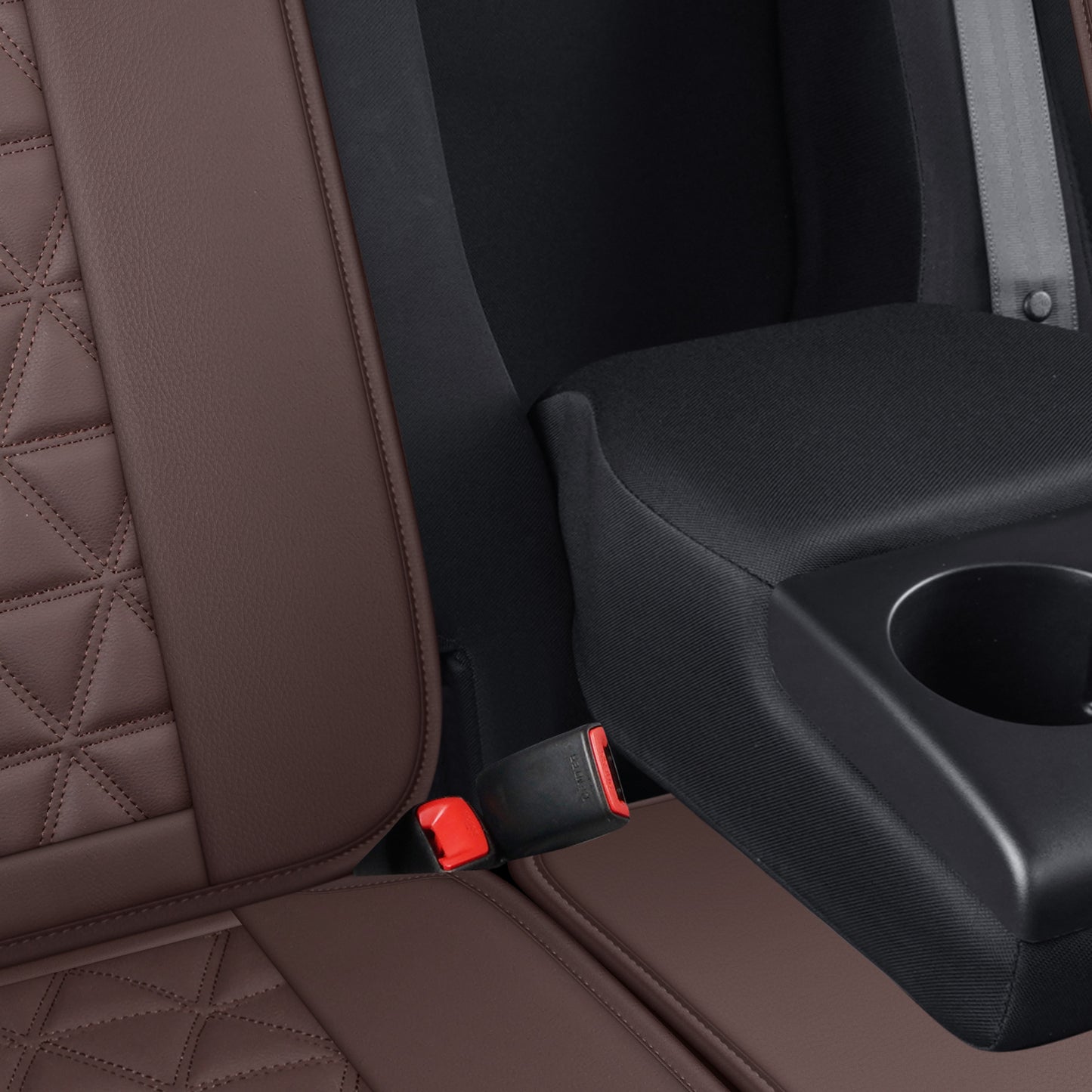 LUCKYMAN CLUB Tundra Seat Covers, Fit 2014-2021 Tundra Full Set Crew/CrewMax Cab, with Waterproof Faux Leather