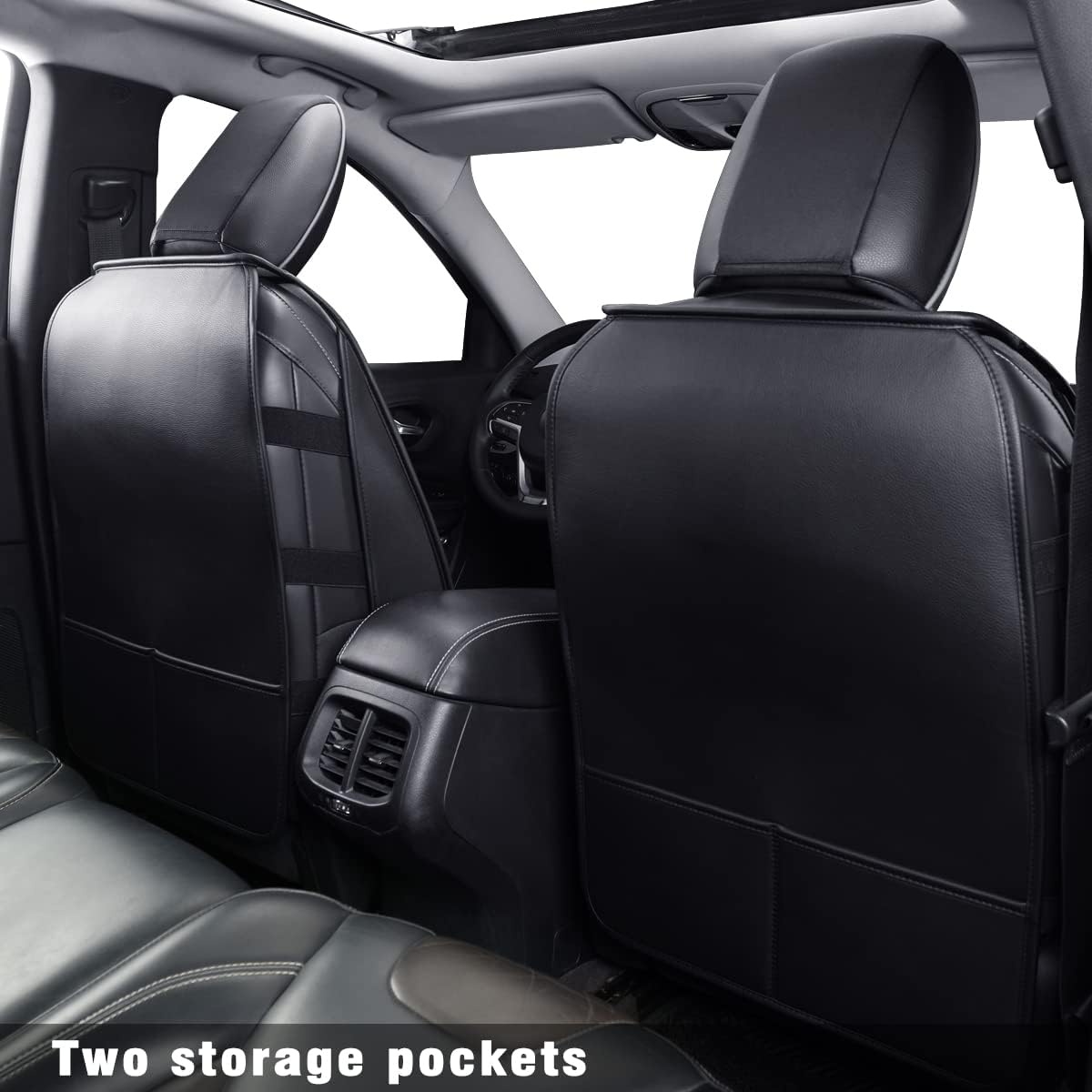 LUCKYMAN CLUB Jeep Cherokee Seat Covers fit for 2014-2023 Jeep Cherokee with Faux Leather All seasons are good Resist claw marks seat covers