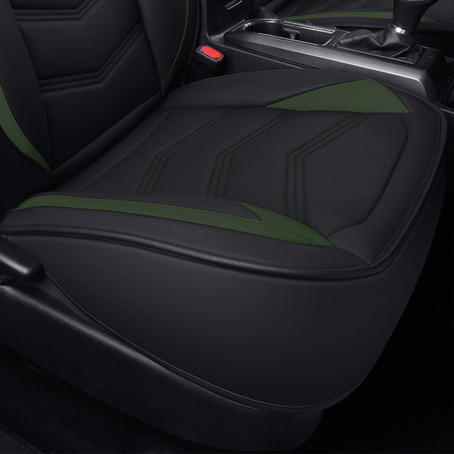 LUCKYMAN CLUB 2005-2023 Tacoma Seat Covers Full Set Waterproof leather for Tacoma Double/Crew Cab SR SR5 TRD Sport TRD Off-Road PreRunner Trims, with Waterproof Faux Leather All-enveloping, four seasons general, wear-resistant and scratch-resistant
