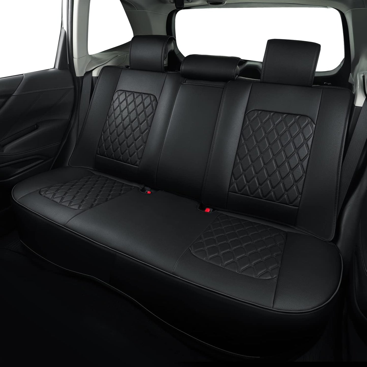 LUCKYMAN CLUB 2014-2024 Subaru/Forester Outback Custom Seat Covers Accessories Full Set Fit Premium Sport Wilderness Limited Touring Base with Waterproof FauxLeather
