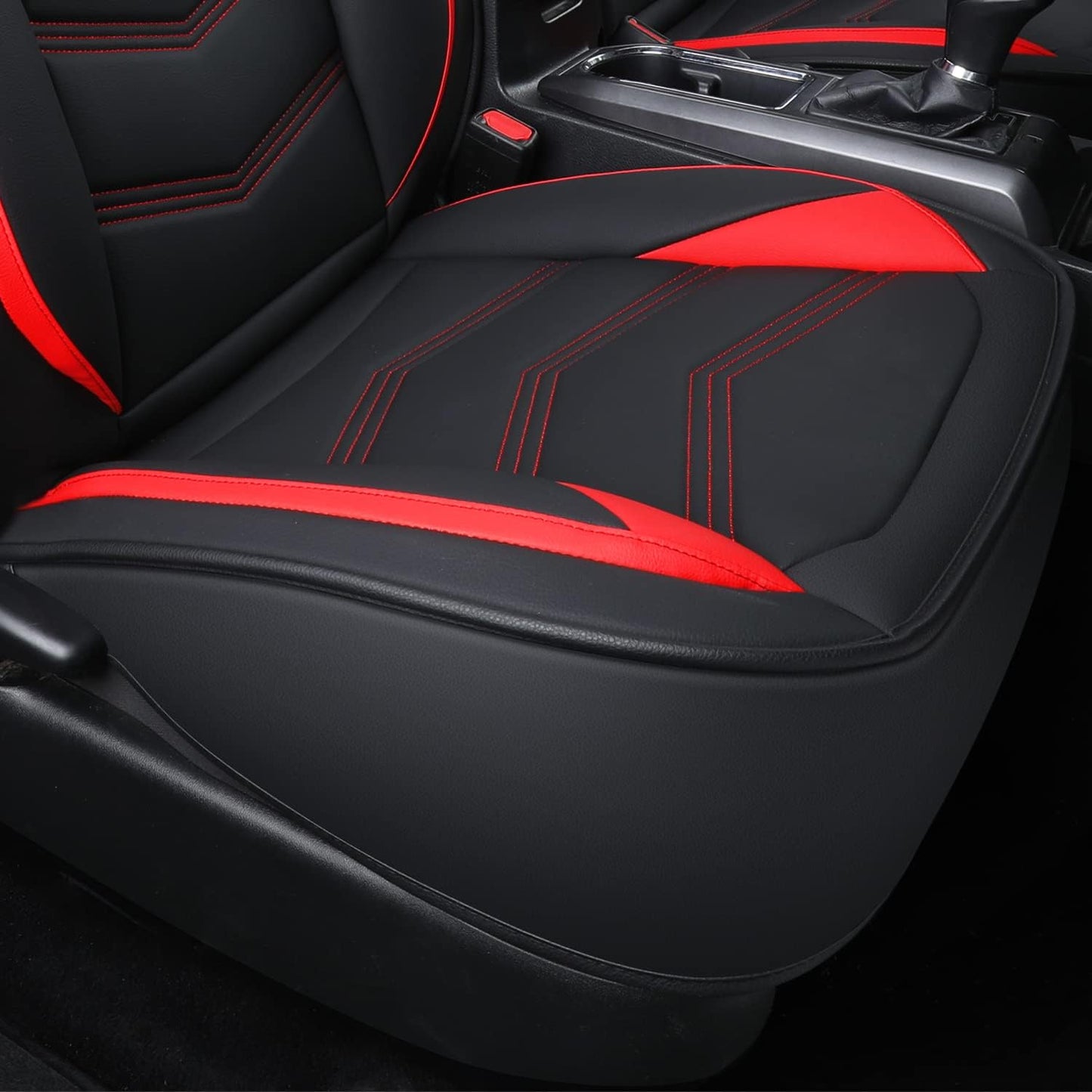 LUCKYMAN CLUB 2005-2023 Tacoma Seat Covers Full Set Waterproof leather for Tacoma Double/Crew Cab SR SR5 TRD Sport TRD Off-Road PreRunner Trims, with Waterproof Faux Leather All-enveloping, four seasons general, wear-resistant and scratch-resistant