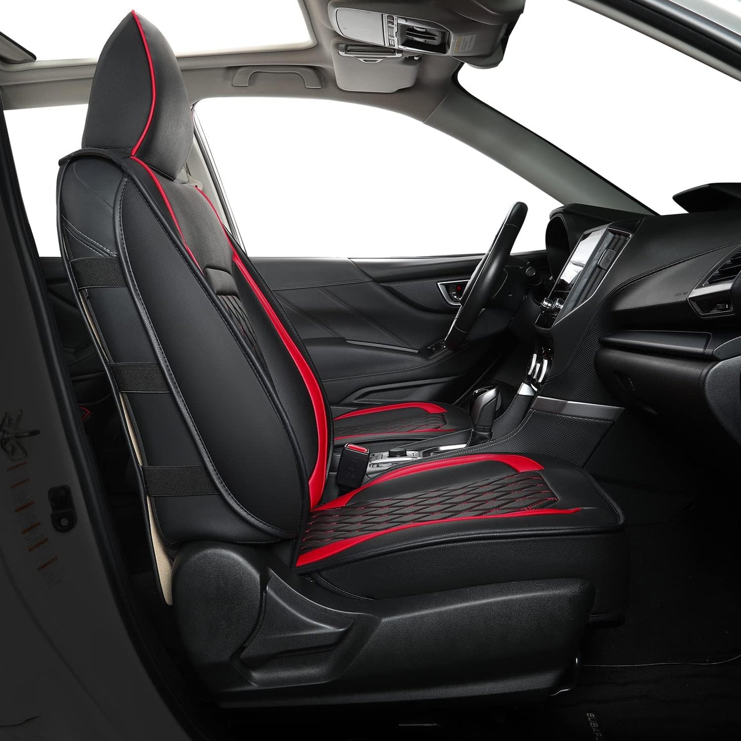 LUCKYMAN CLUB 2014-2024 Subaru/Forester Outback Custom Seat Covers Accessories Full Set Fit Premium Sport Wilderness Limited Touring Base with Waterproof FauxLeather