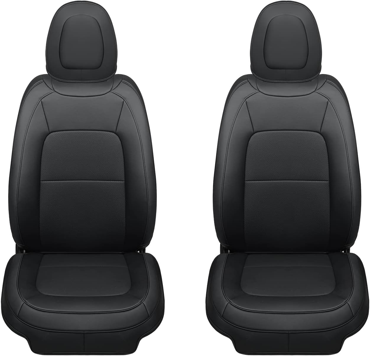 LUCKYMAN CLUB Chevy Colorado Seat Covers Full Set,fit for 2015-2022 Colorado Canyon Crew Cab Z71 LT ZR2 Work Truck with Water Proof Faux Leather